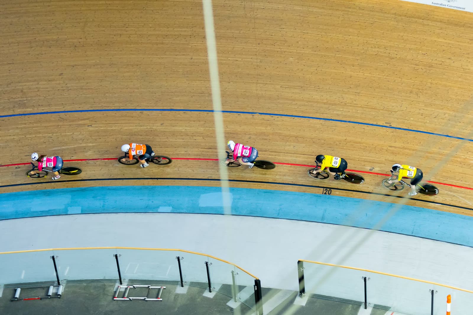 Blackline Track League riders on the boards